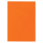 A4 Bright Project Board 160gsm - Colour Orange